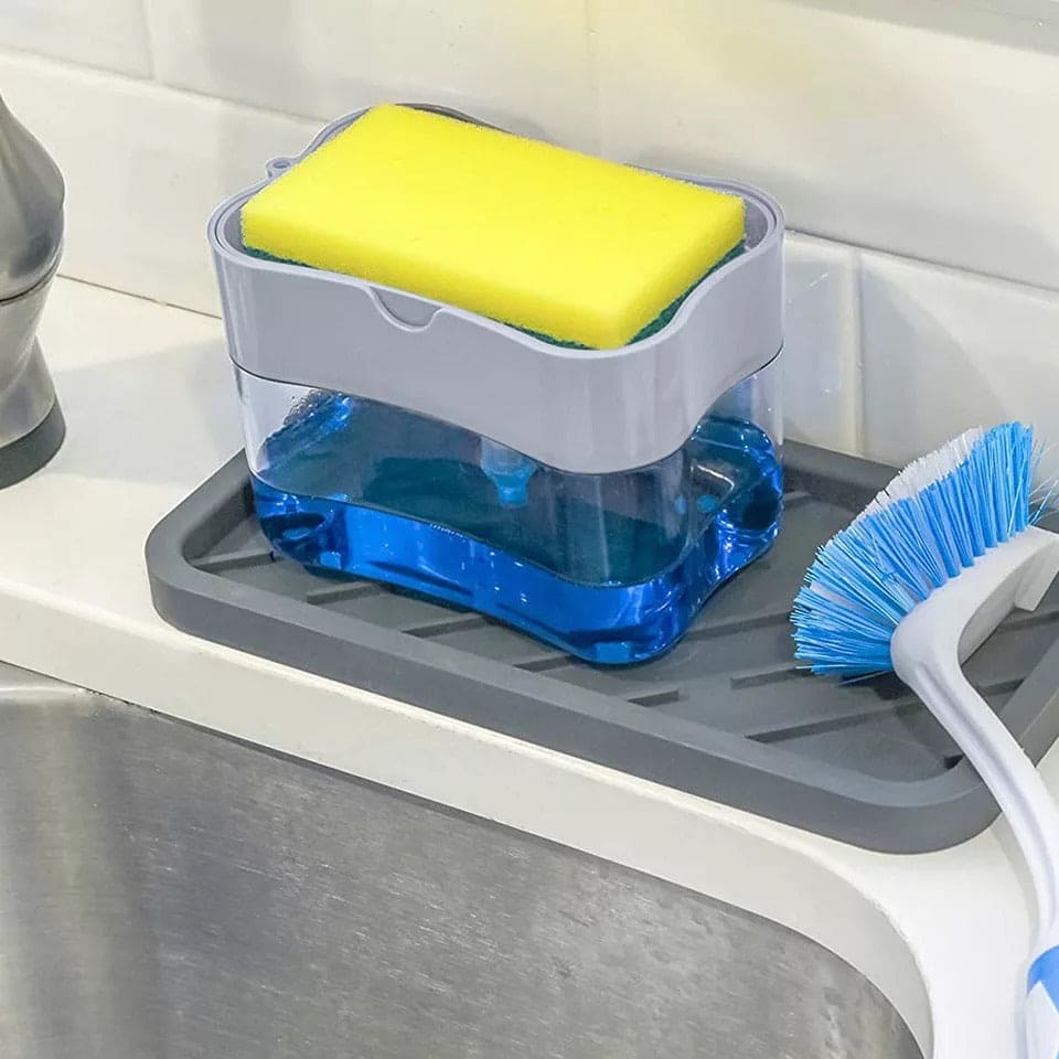 Soap Dispenser, 3 in 1 Soap Dispenser, Dish Soap Dispenser, Dish Cleaner Soap Dispenser, 3 in 1 Soap Dispenser, Dish Soap Dispenser, Dish Cleaner